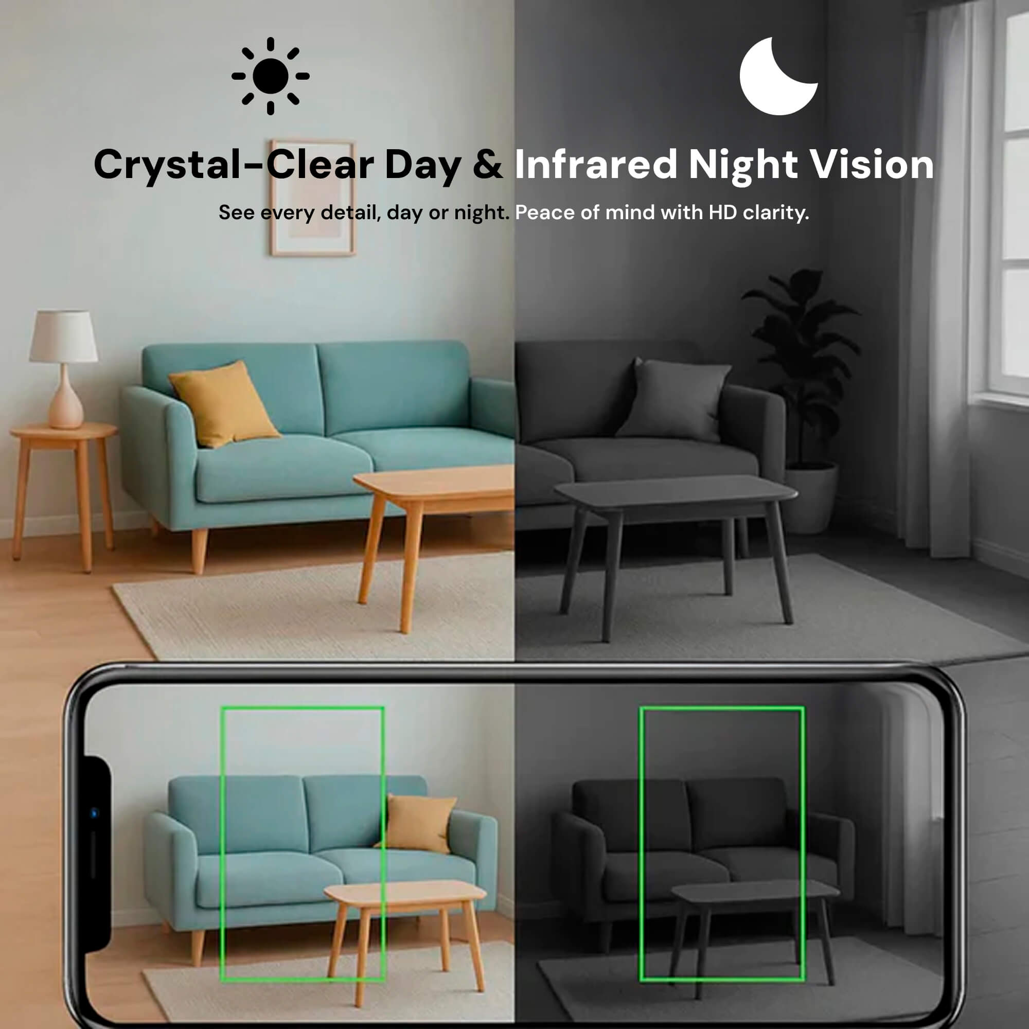 Wireless Home Security Camera | Two-Way Audio, WiFi Surveillance