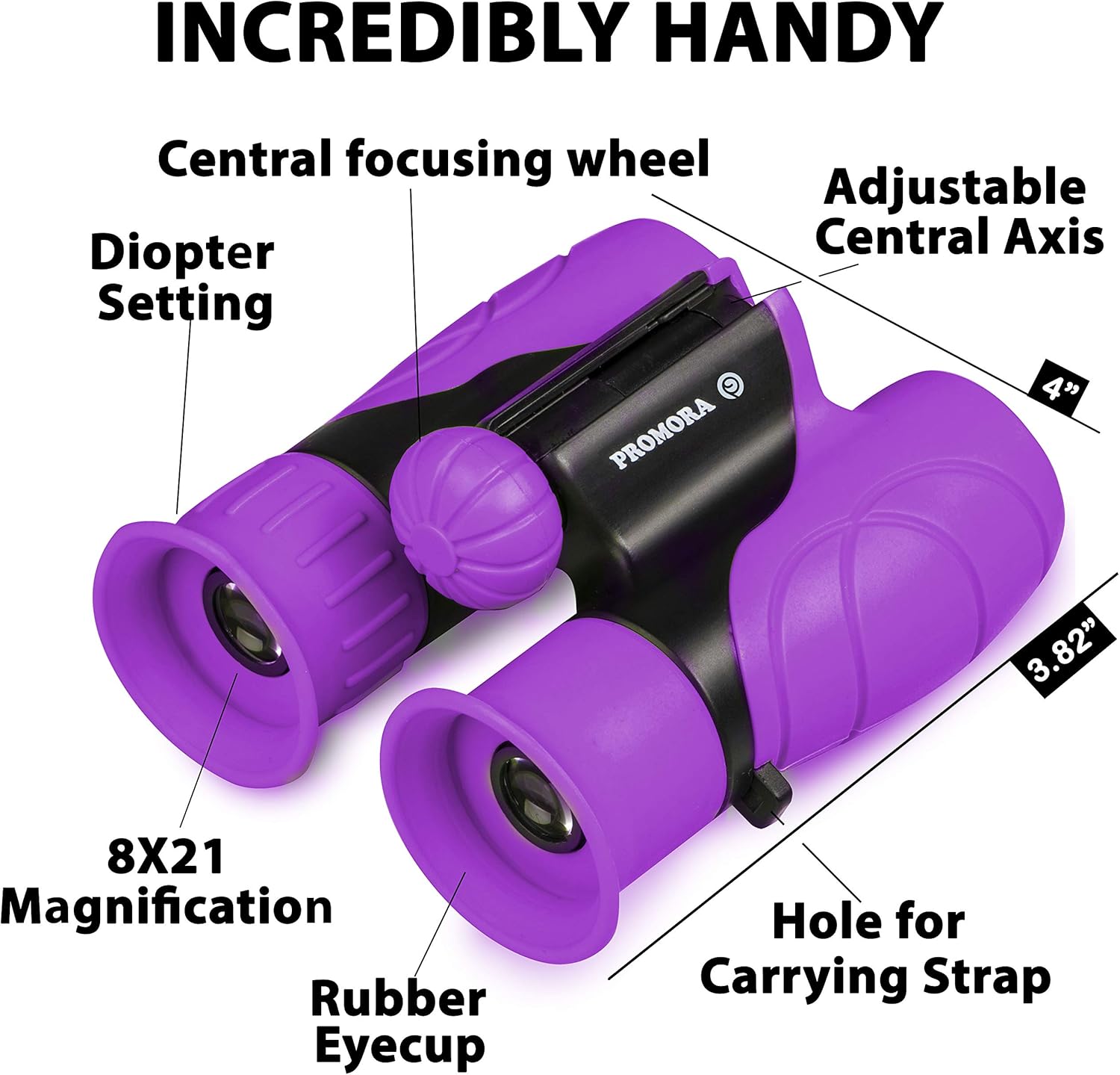 NathanScope | Compact Binoculars for Kids’ Outdoor Exploration Adventures