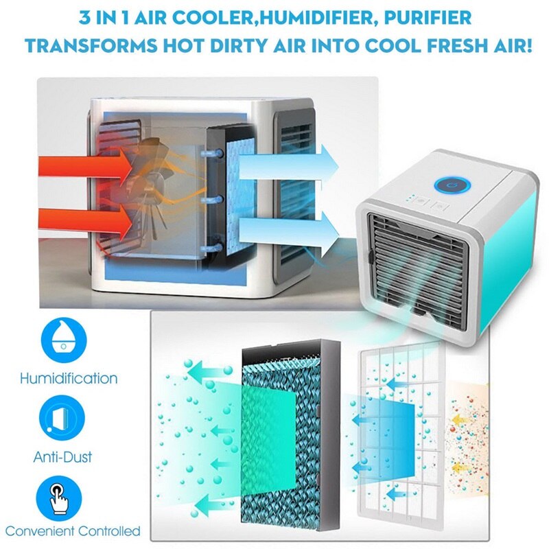Portable Air Conditioner & Heater | 3-in-1 AC Unit with Dehumidifier