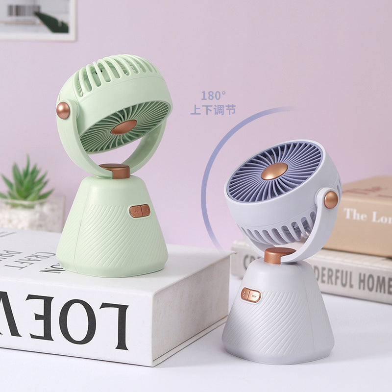Whisper-Quiet Table Fan with Ergonomic Design – Quiet Adjustable-Speed Personal Cooling for Desk, Office, Bedroom & Home