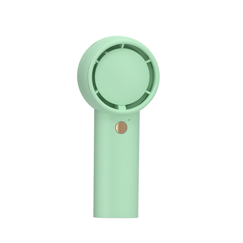USB Rechargeable Mini Fan with Ergonomic Design – Quiet Adjustable-Speed Personal Cooling for Travel, Desk, Stroller & Outdoor
