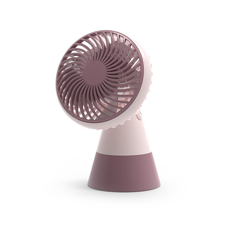 Portable Table Fan with Stepless Tilt Adjustment – Quiet Energy-Efficient Desk Cooling Fan for Bedroom and Office
