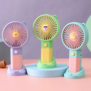 Whisper-Quiet Handheld Fan with Cute Animal Design – Quiet Adjustable-Speed Personal Cooling for Travel, Commute, Outdoor Events & Festivals