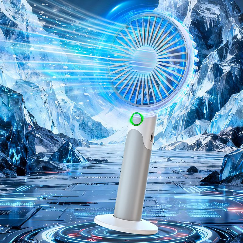 Powerful Stand Fan with Powerful Wind Control – Quiet Adjustable-Speed Personal Cooling for Desk, Office, Nightstand & Home
