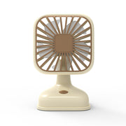 Rechargeable Table Fan with Innovative Design – Quiet Adjustable-Speed Personal Cooling for Desk, Office, Bedroom & Home
