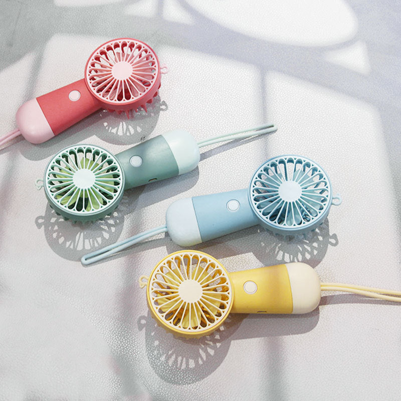 Powerful Mini Fan with USB Connection and Ergonomic Design – Quiet Adjustable-Speed Personal Cooling for Travel, Desk, Stroller & Outdoor