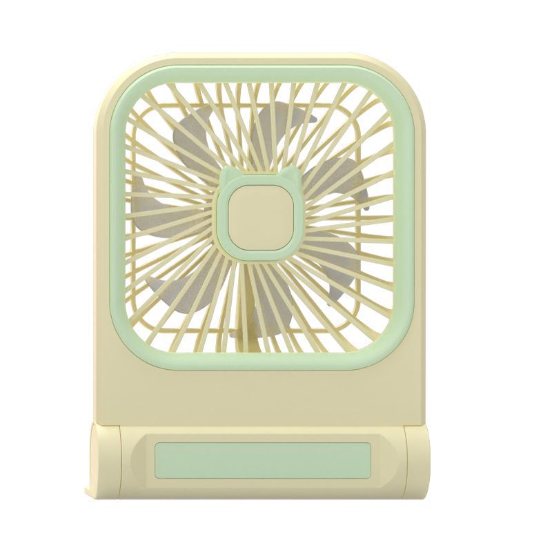 Compact Mini Fan with Adjustable Airflow – Quiet Adjustable-Speed Personal Cooling for Travel, Desk, Stroller & Outdoor