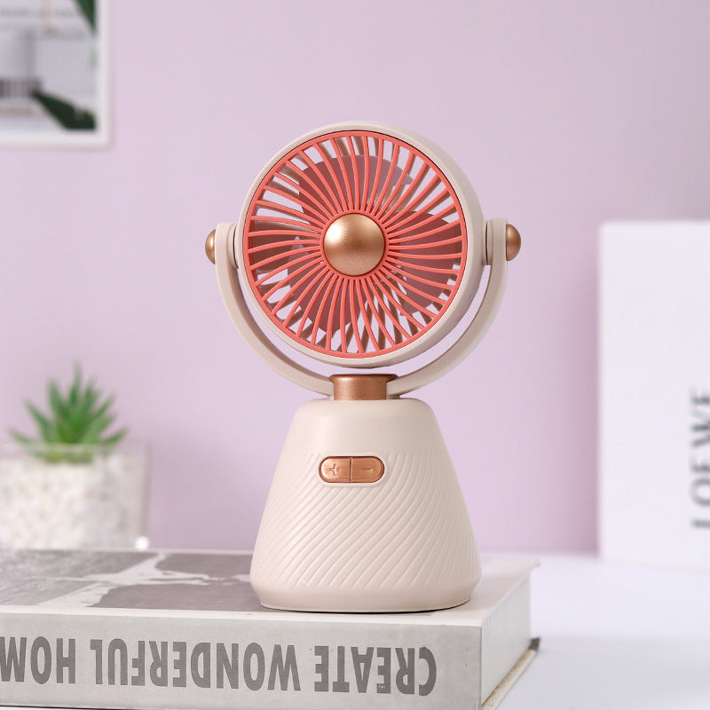 Whisper-Quiet Table Fan with Ergonomic Design – Quiet Adjustable-Speed Personal Cooling for Desk, Office, Bedroom & Home