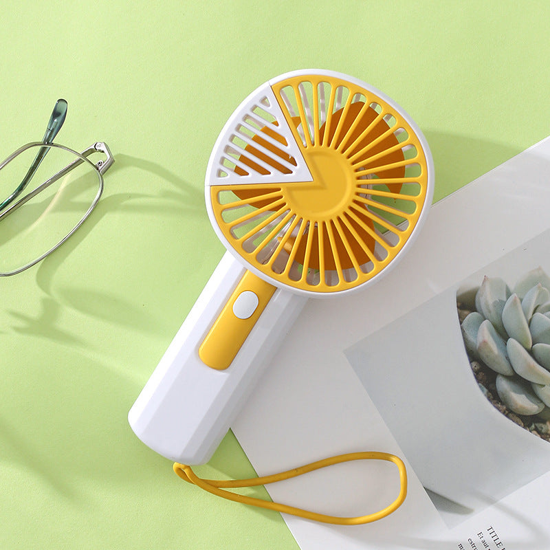 Powerful Handheld Fan with Versatile Speed Control – Quiet Adjustable-Speed Personal Cooling for Travel, Commute, Outdoor Events & Festivals