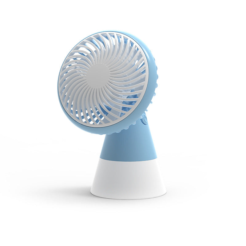 Portable Table Fan with Stepless Tilt Adjustment – Quiet Energy-Efficient Desk Cooling Fan for Bedroom and Office