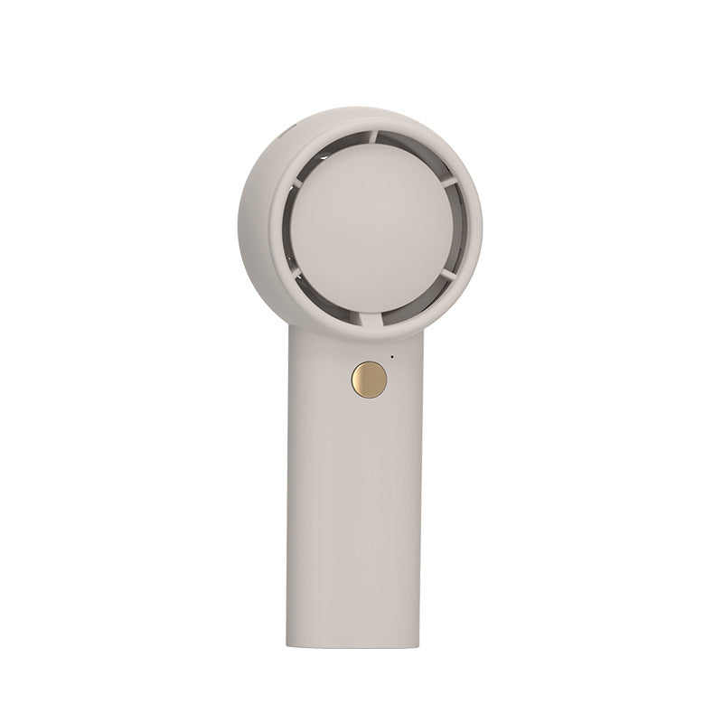 USB Rechargeable Mini Fan with Ergonomic Design – Quiet Adjustable-Speed Personal Cooling for Travel, Desk, Stroller & Outdoor