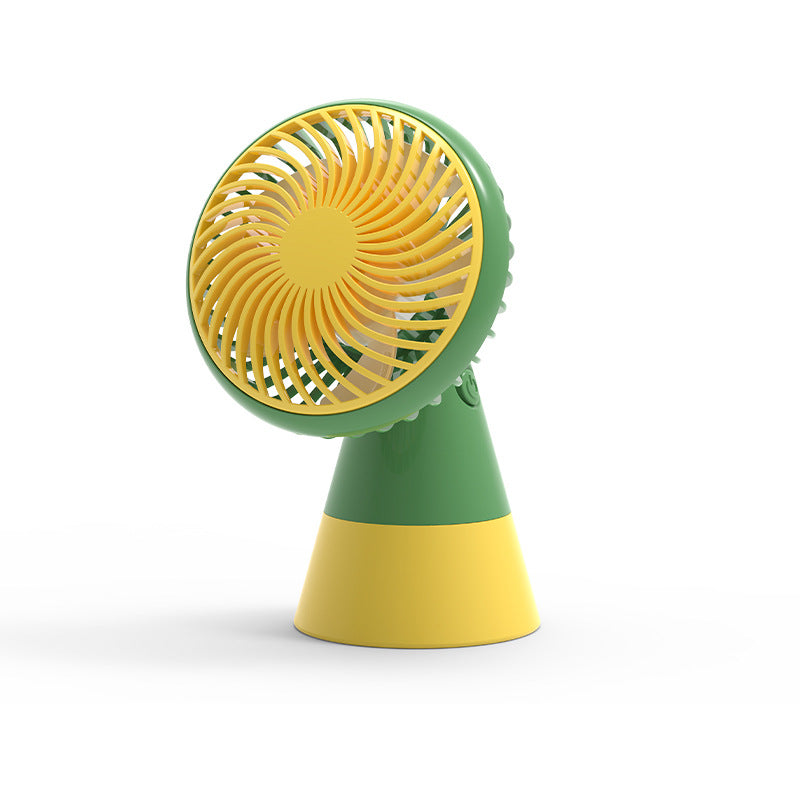 Portable Table Fan with Stepless Tilt Adjustment – Quiet Energy-Efficient Desk Cooling Fan for Bedroom and Office