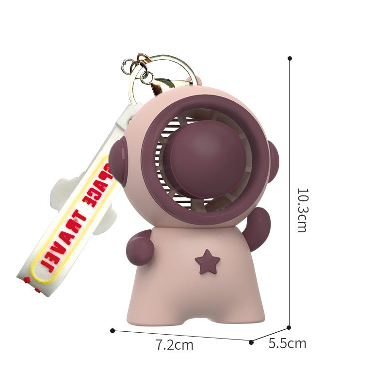 Powerful Handheld Fan with Playful Design – Quiet Adjustable-Speed Personal Cooling for Travel, Commute, Outdoor Events & Festivals