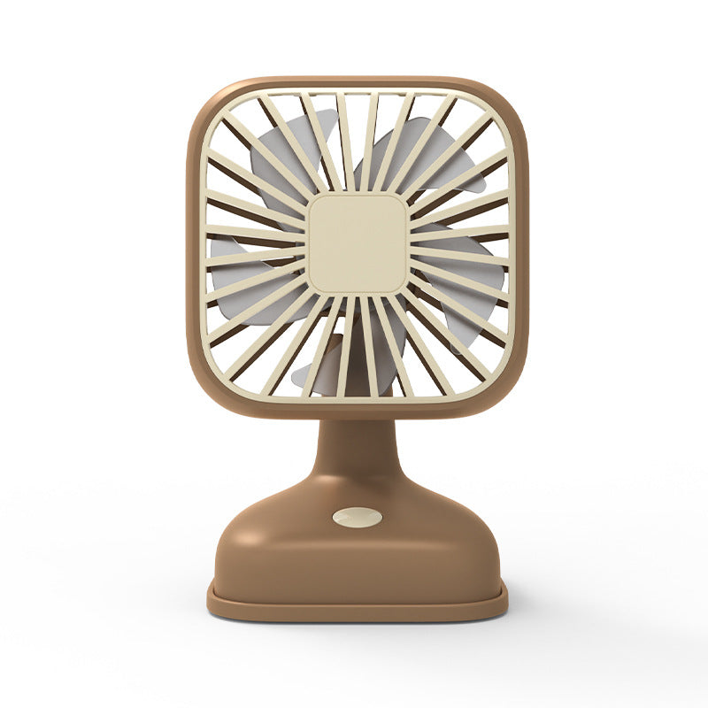 Rechargeable Table Fan with Innovative Design – Quiet Adjustable-Speed Personal Cooling for Desk, Office, Bedroom & Home