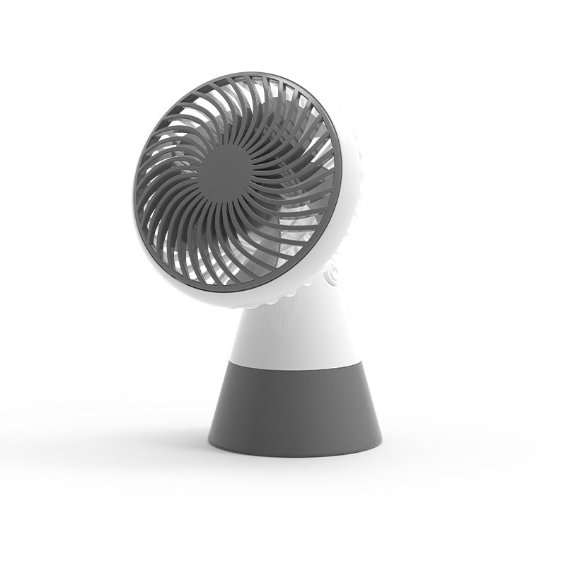 Portable Table Fan with Stepless Tilt Adjustment – Quiet Energy-Efficient Desk Cooling Fan for Bedroom and Office