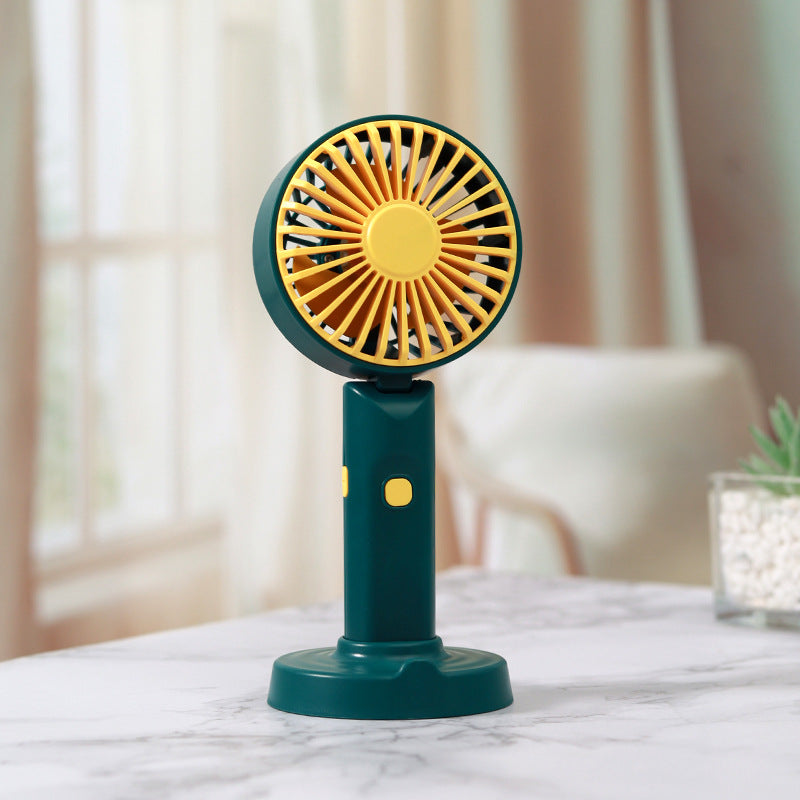 USB Rechargeable Table Fan with High-Quality Battery – Quiet Adjustable-Speed Personal Cooling for Desk, Office, Bedroom & Home