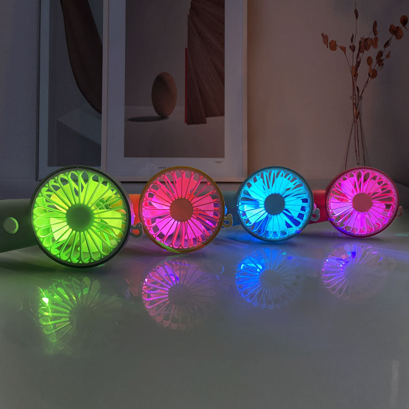 Powerful Mini Fan with USB Connection and Ergonomic Design – Quiet Adjustable-Speed Personal Cooling for Travel, Desk, Stroller & Outdoor