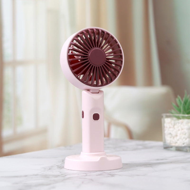 USB Rechargeable Table Fan with High-Quality Battery – Quiet Adjustable-Speed Personal Cooling for Desk, Office, Bedroom & Home