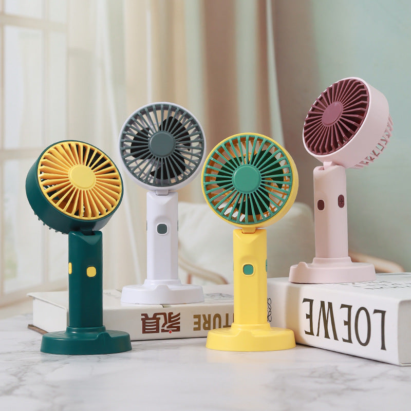 USB Rechargeable Table Fan with High-Quality Battery – Quiet Adjustable-Speed Personal Cooling for Desk, Office, Bedroom & Home