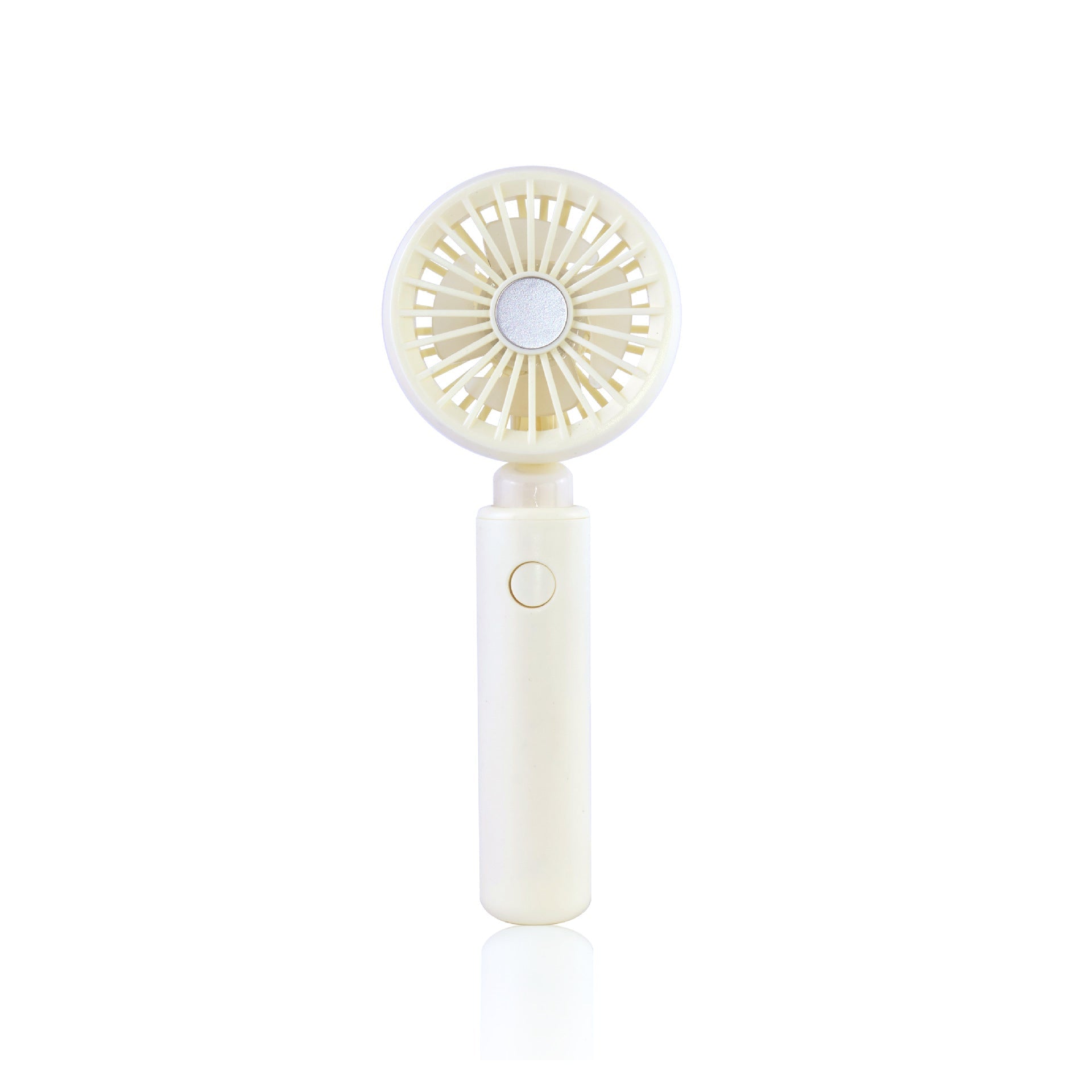 Compact Handheld Fan with USB Charging Function – Quiet Adjustable-Speed Personal Cooling for Travel, Commute, Outdoor Events & Festivals