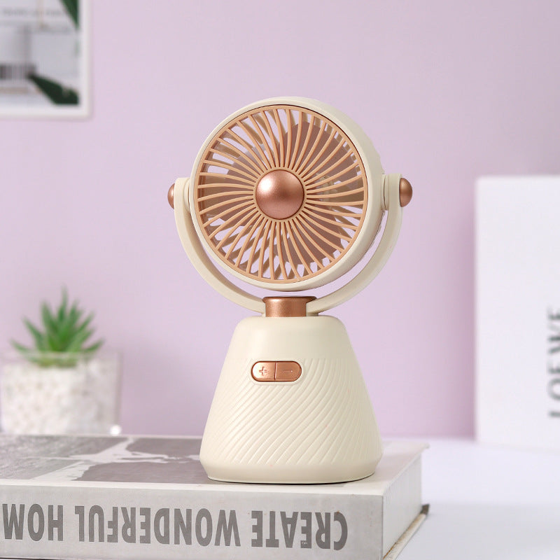 Whisper-Quiet Table Fan with Ergonomic Design – Quiet Adjustable-Speed Personal Cooling for Desk, Office, Bedroom & Home