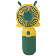 Whisper-Quiet Handheld Fan with Funny Animal Design – Quiet Adjustable-Speed Personal Cooling for Travel, Commute, Outdoor Events & Festivals