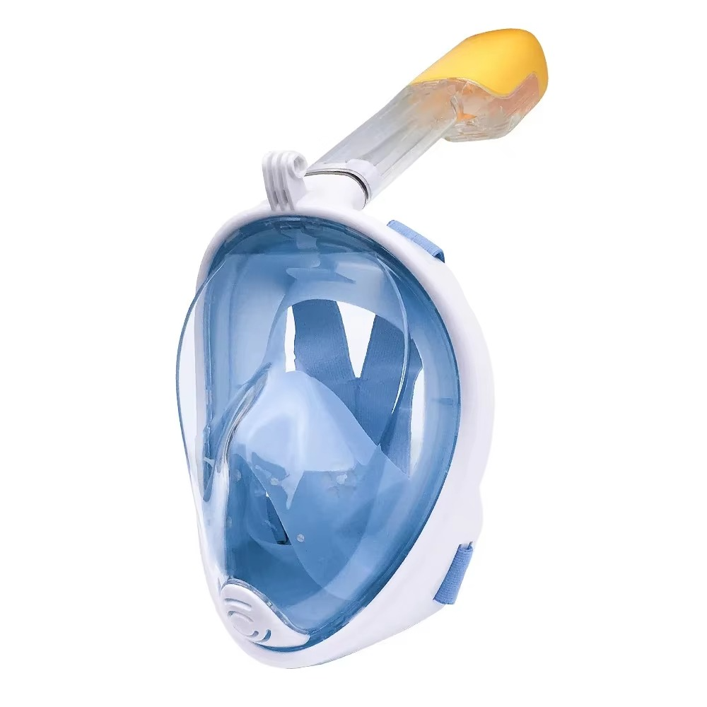 Ocean Explorer Full-Face Dry Snorkel Mask with 180 View – Anti-Fog Easy-Breathing Mask for Adults & Teens