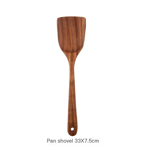 Wooden Kitchen Utensil Set | Natural Cooking Spoons & Spatulas