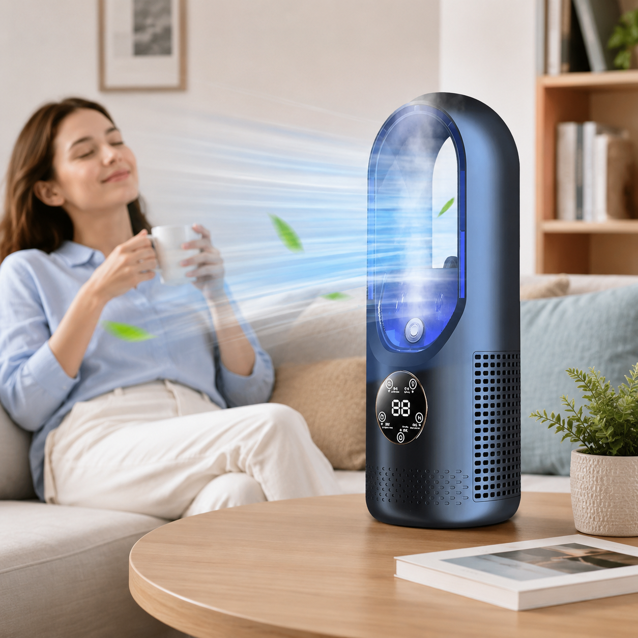 Personal mini air cooler feature overview