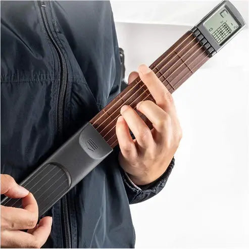 Portable Guitar Chord Practice Tool | Pocket Fretboard Trainer Neck