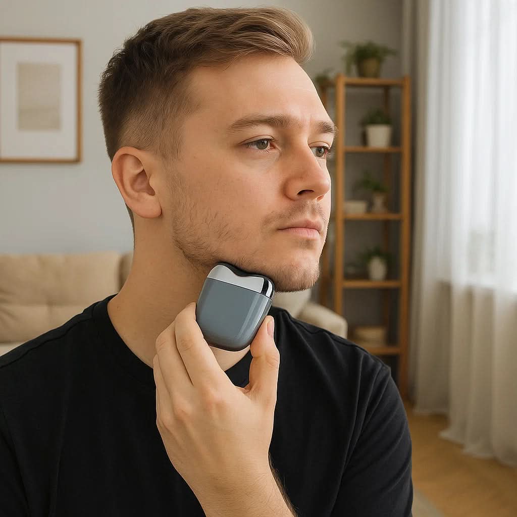 ParkerPulse | Compact Electric Shaver for Quick and Simple Grooming
