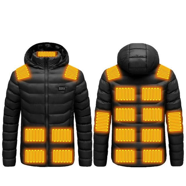 Electric Heated Jacket, Outdoor Winter Coat