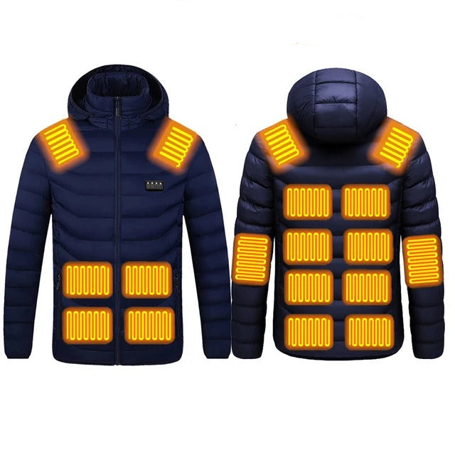 Electric Heated Jacket, Outdoor Winter Coat