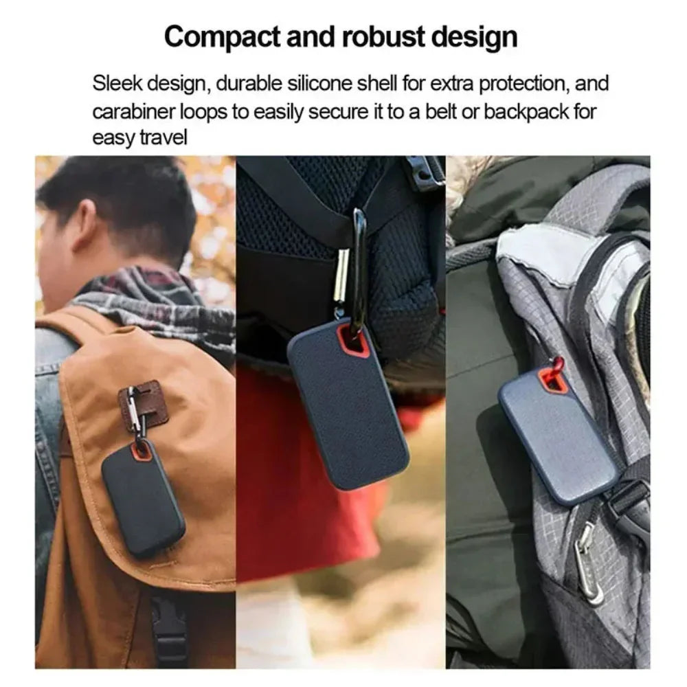 Portable External SSD Drive High Speed Data Transfer Shockproof Storage