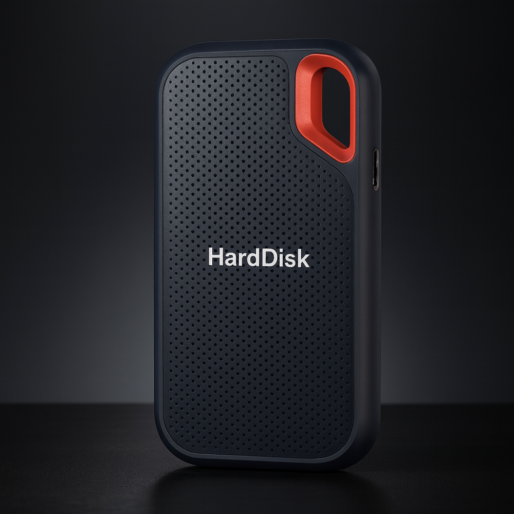 Portable External SSD Drive High Speed Data Transfer Shockproof Storage