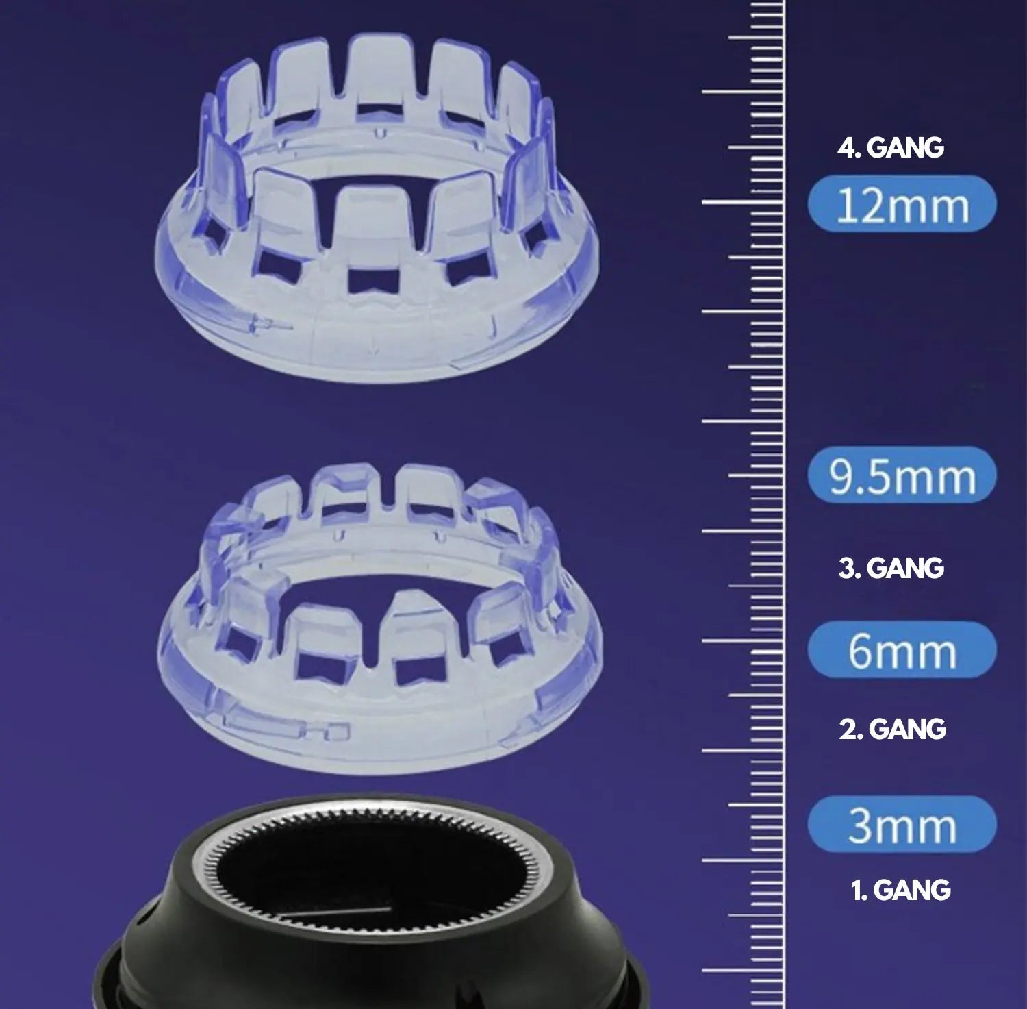 Cordless Hair Clipper - USB-C Rechargeable with LED Display
