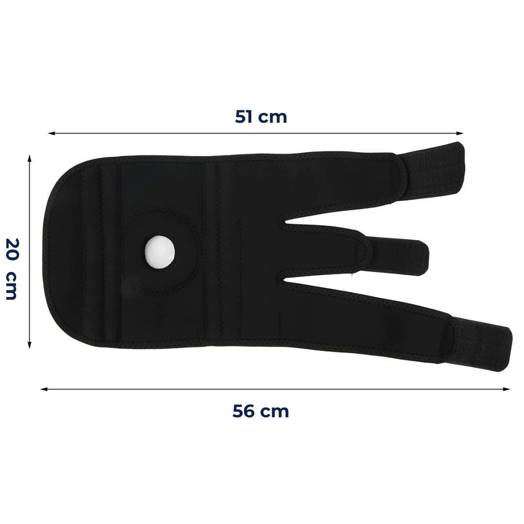 Adjustable Compression Knee Support | Sports Stability Brace & Recovery Sleeve