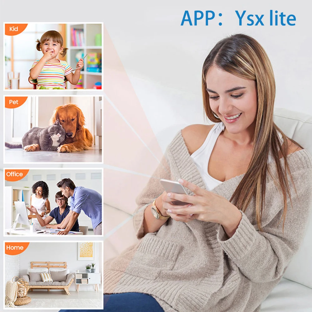 1080P Mini WiFi Security Camera | Waterproof 160° Night Vision