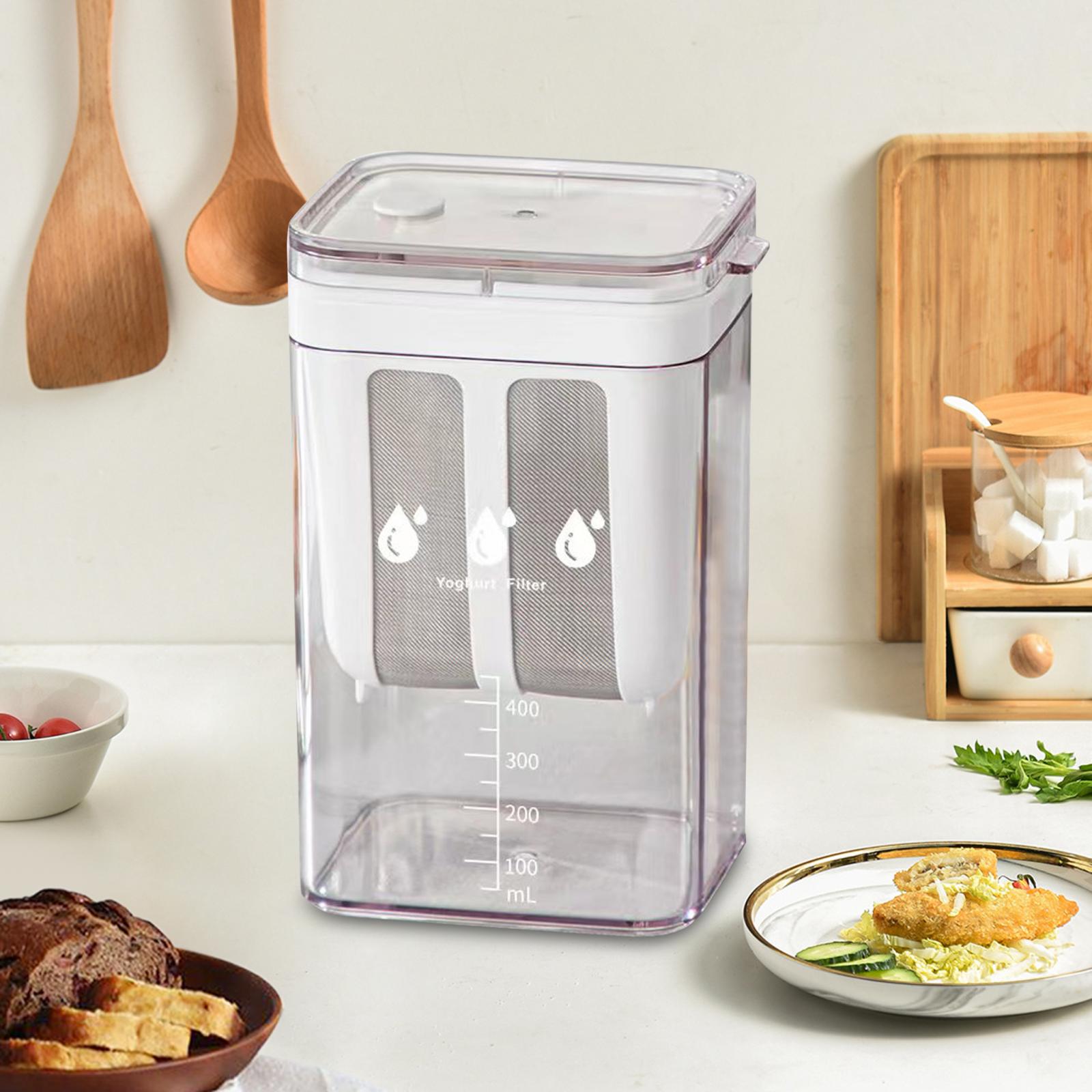 Greek Yogurt Strainer & Whey Separator | Fine Mesh Filter for Homemade Yogurt