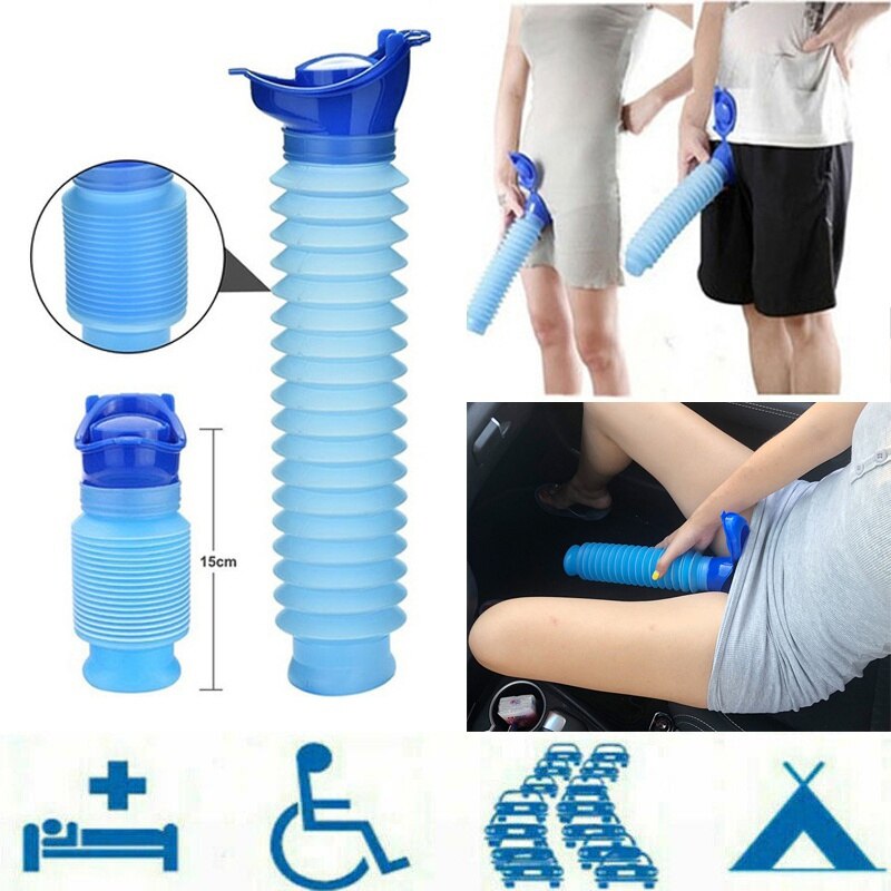 Telescopic Portable Urinal | Mobile Emergency Toilet for Car Travel (750ml)