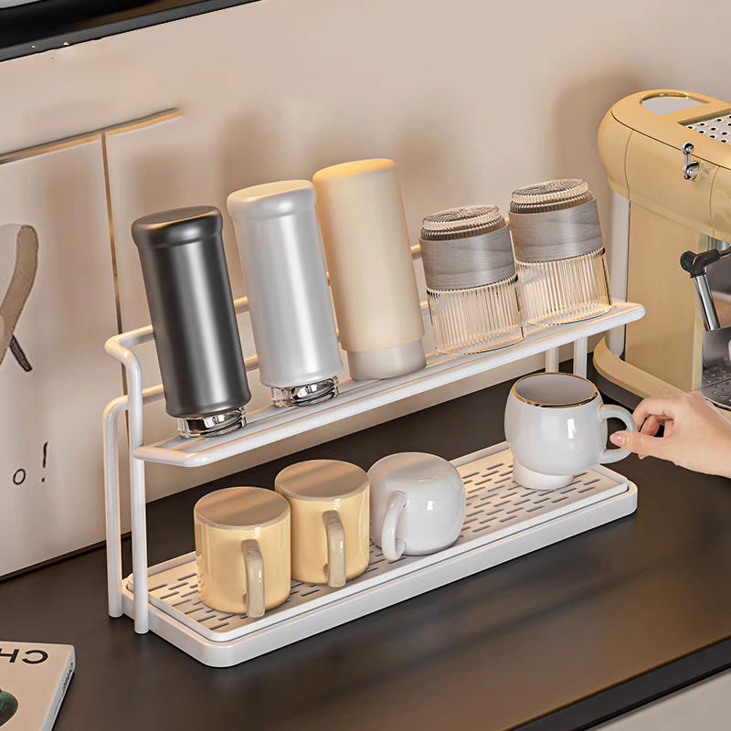 Stainless Steel Baby Bottle Drying Rack | Countertop Cup Drainer Organizer