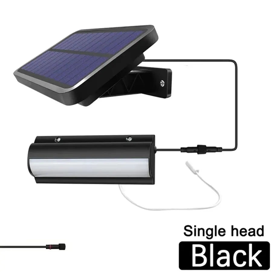 Solar Powered Indoor Outdoor Light | Waterproof Shed Pendant with Pull Switch