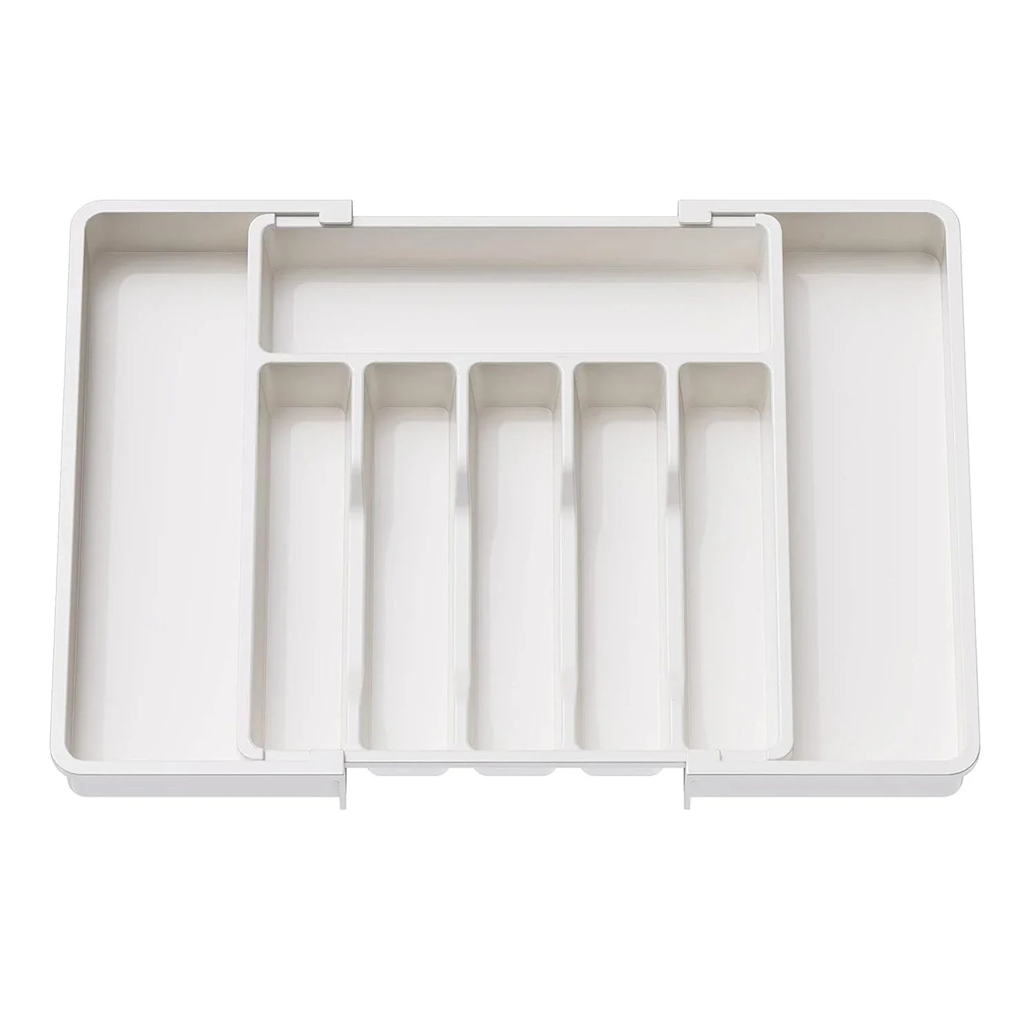 Expandable Cutlery Drawer Organizer | Adjustable Silverware & Flatware Tray