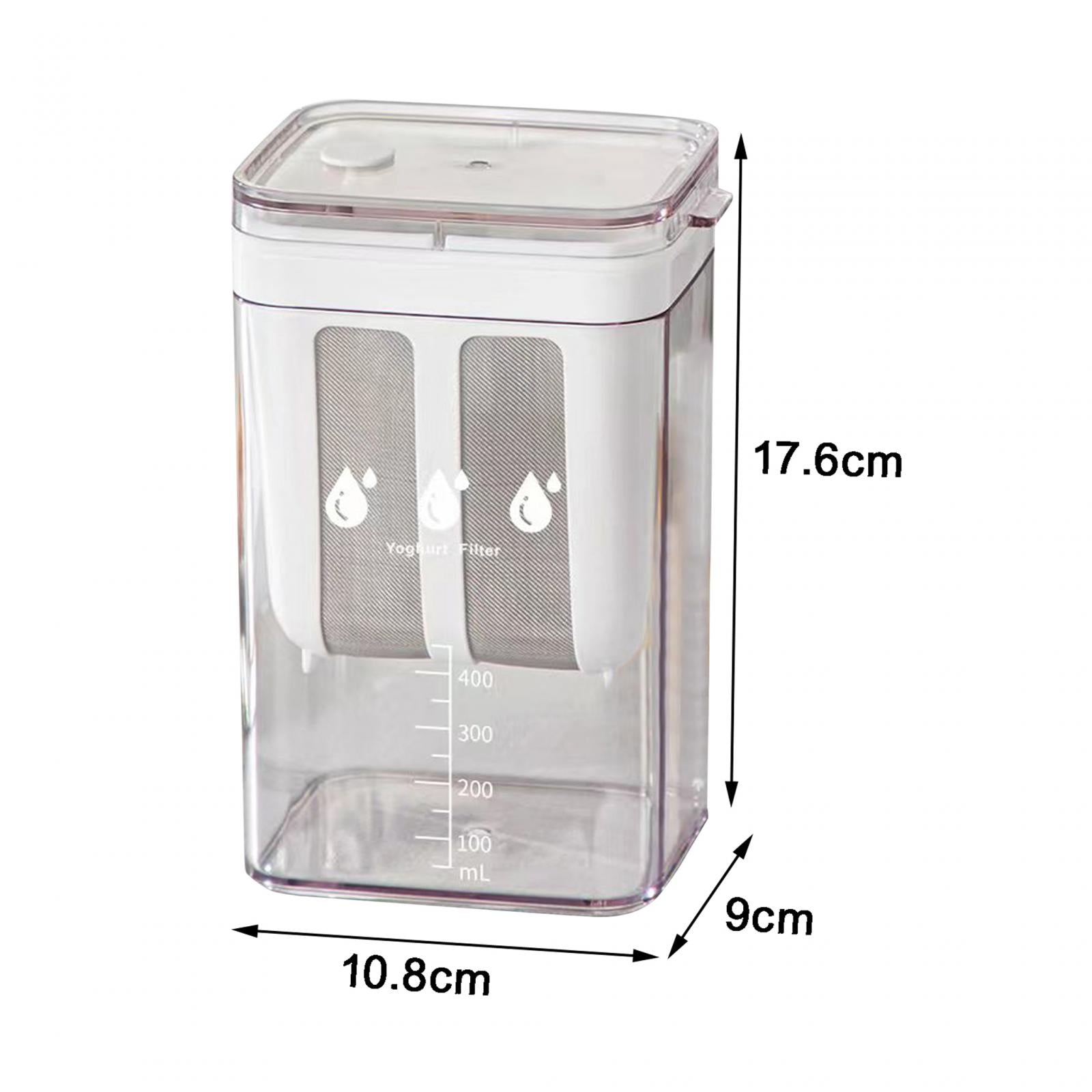 Greek Yogurt Strainer & Whey Separator | Fine Mesh Filter for Homemade Yogurt