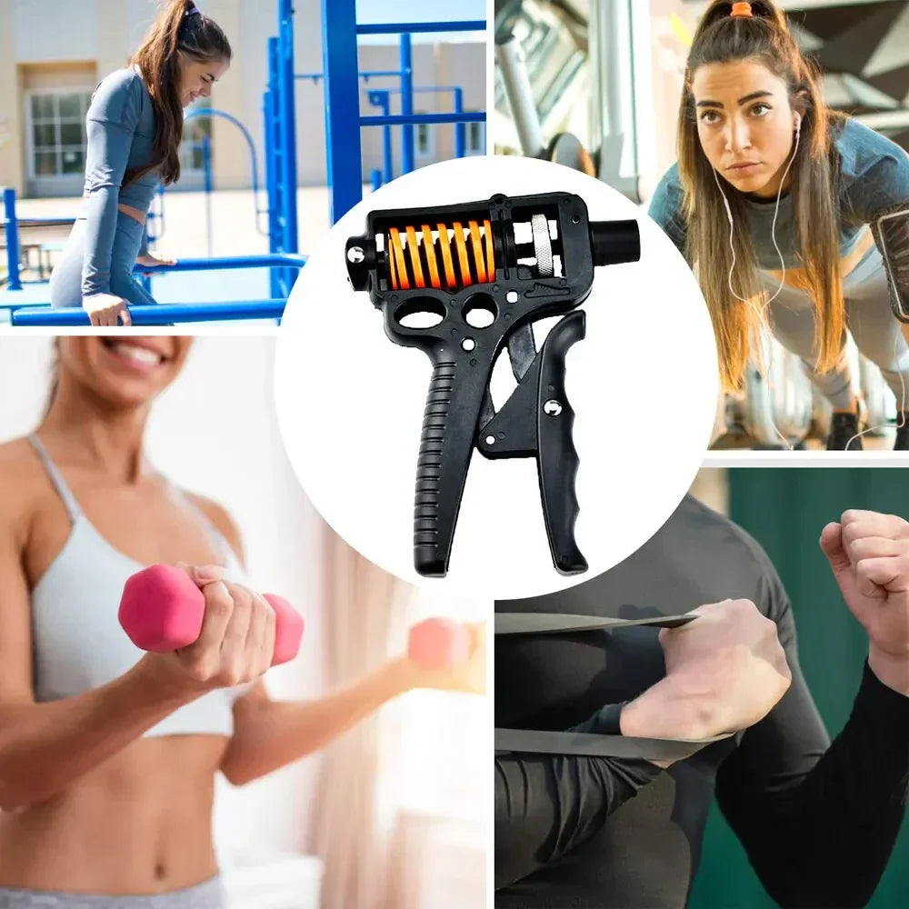 Hand Grip Strengthener | Adjustable Forearm & Wrist Exerciser (5-165kg)