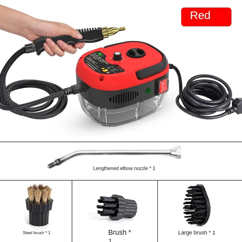 High Pressure Handheld Steam Cleaner | Portable Kitchen & Car Detailing Machine
