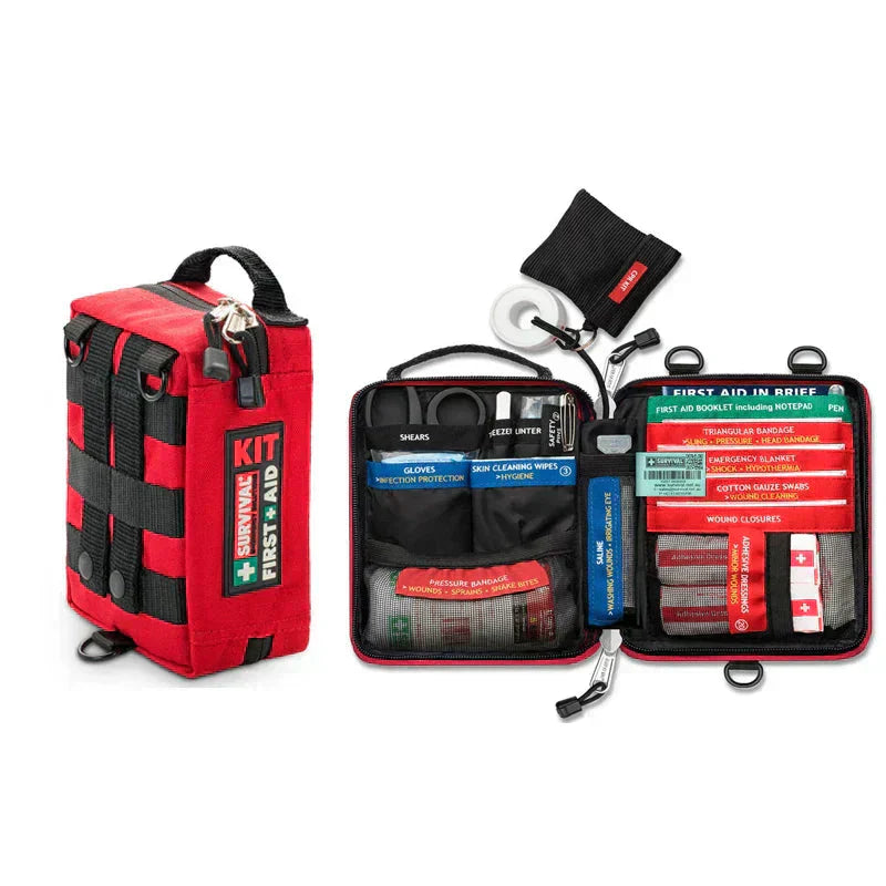 Waterproof Travel First Aid Kit | Compact Emergency Medical Bag