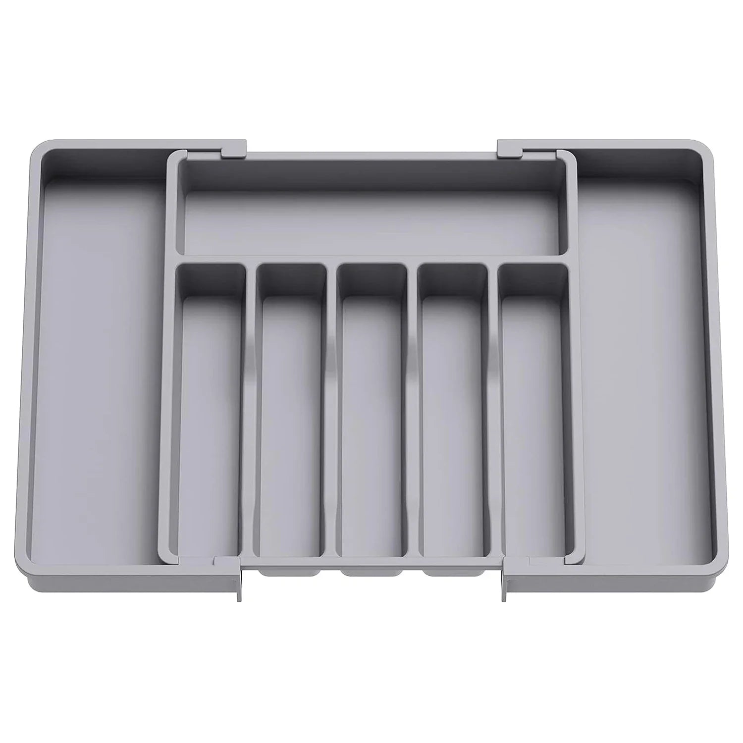 Expandable Cutlery Drawer Organizer | Adjustable Silverware & Flatware Tray