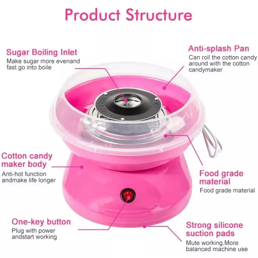 Electric Cotton Candy Maker | DIY Sweet Treats at Home
