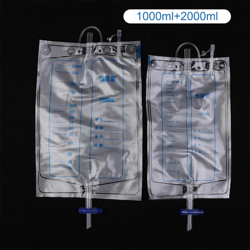 Silicone Adult Urine Collector with Catheter Drainage Bag